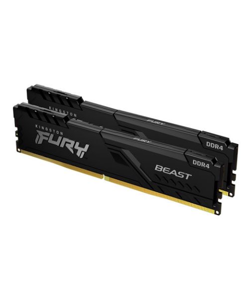 Kingston 16GB 3600MT/s DDR4 CL17 DIMM (Kit of 2) Beast Black Turkey resmi